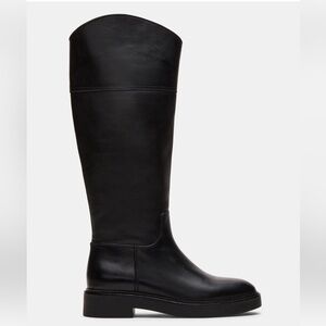 RADKE BLACK LEATHER BOOTS